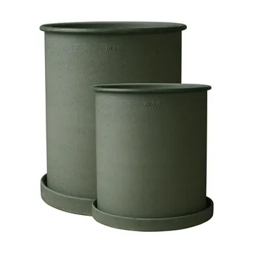 Doniczka Plant Pot Large 2 szt. - Green - DBKD