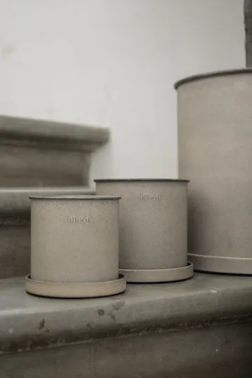 Doniczka Plant Pot Small 2 szt. - Beige - DBKD