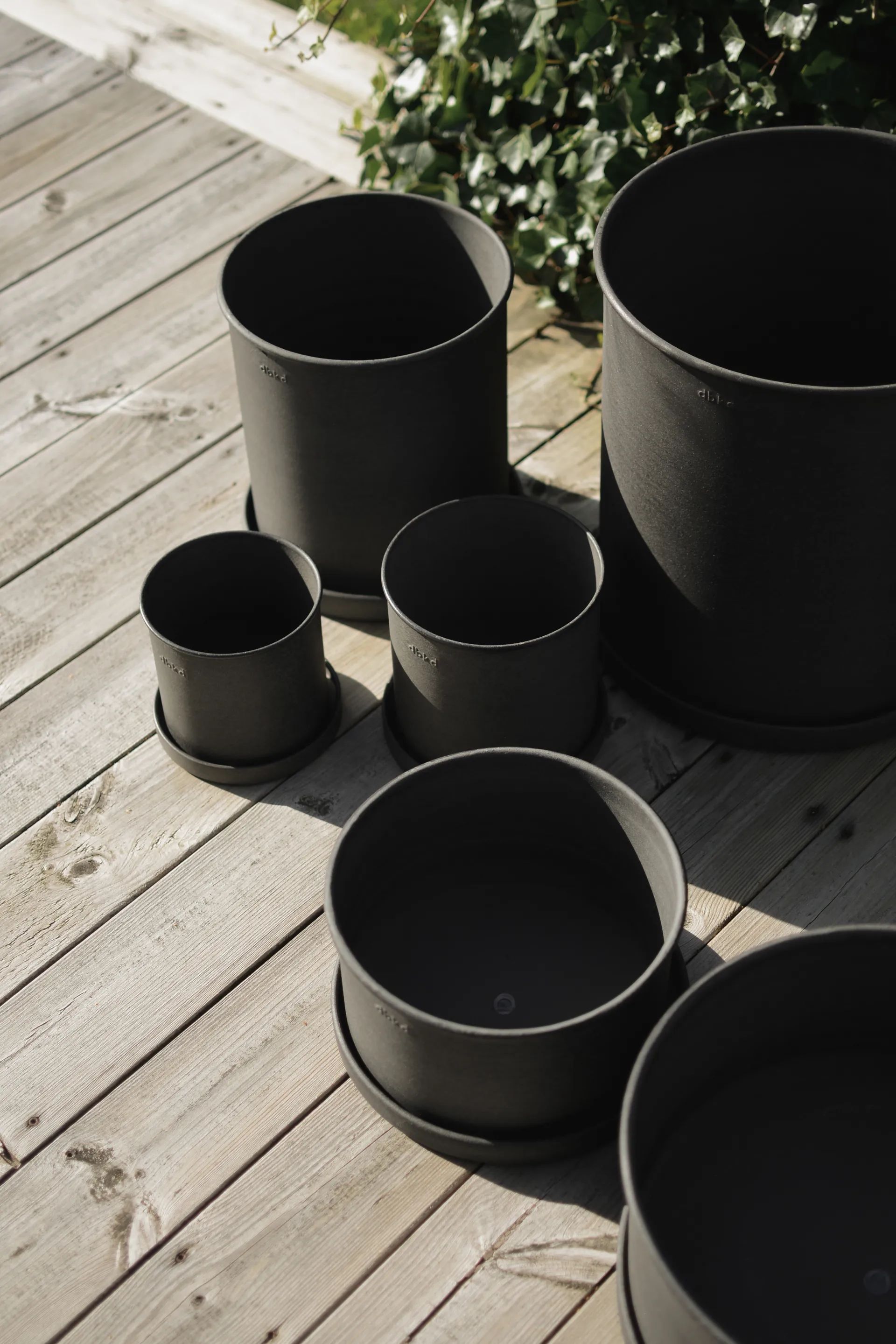 Doniczka Plant Pot Small 2 szt., Black DBKD