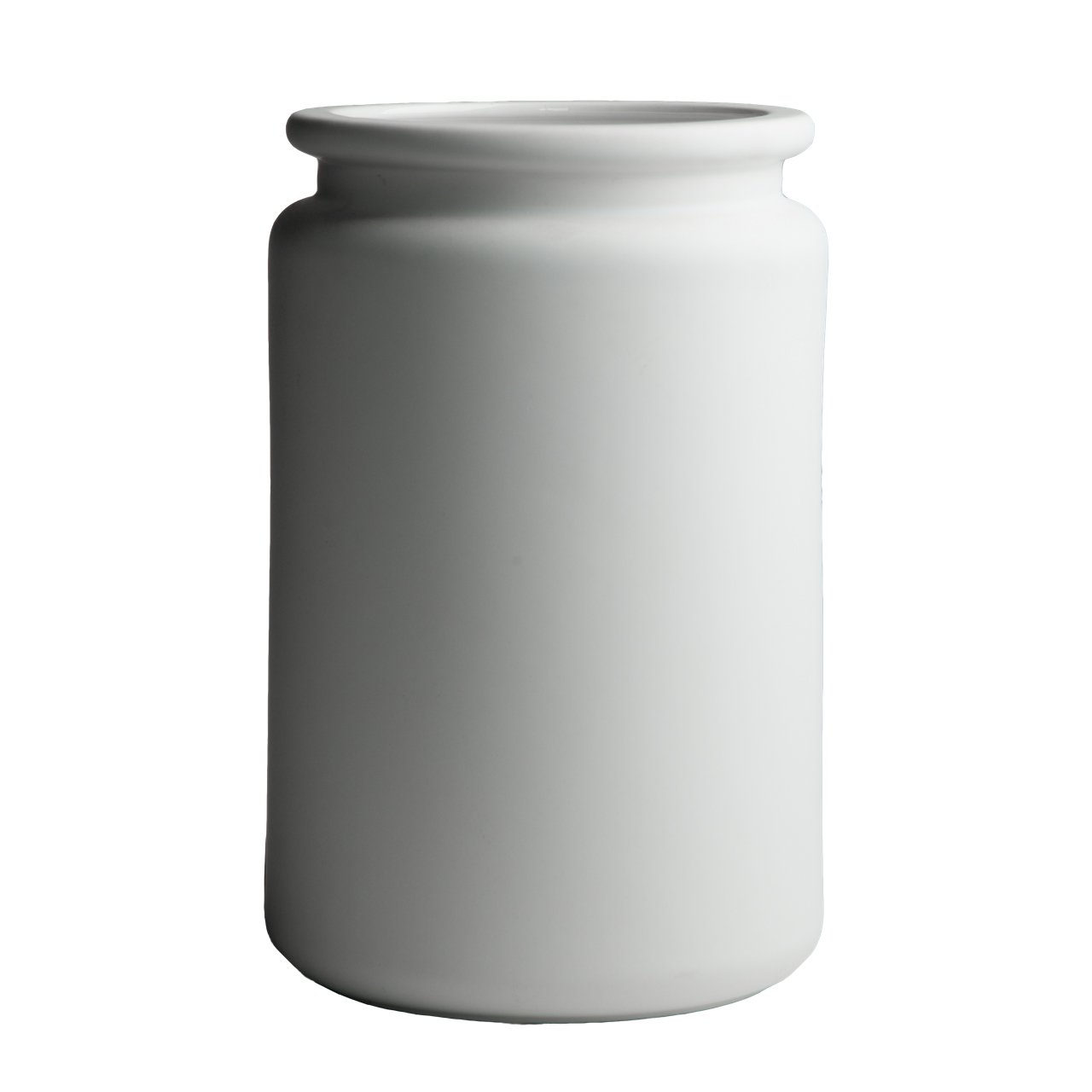 DBKD Doniczka Pure, biała Duża, Ø 16 cm | Skandynawski Design | Doniczki | Biały