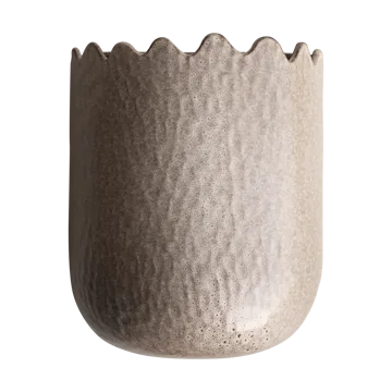 Doniczka ścienna Flowery 24 cm - Beige - DBKD