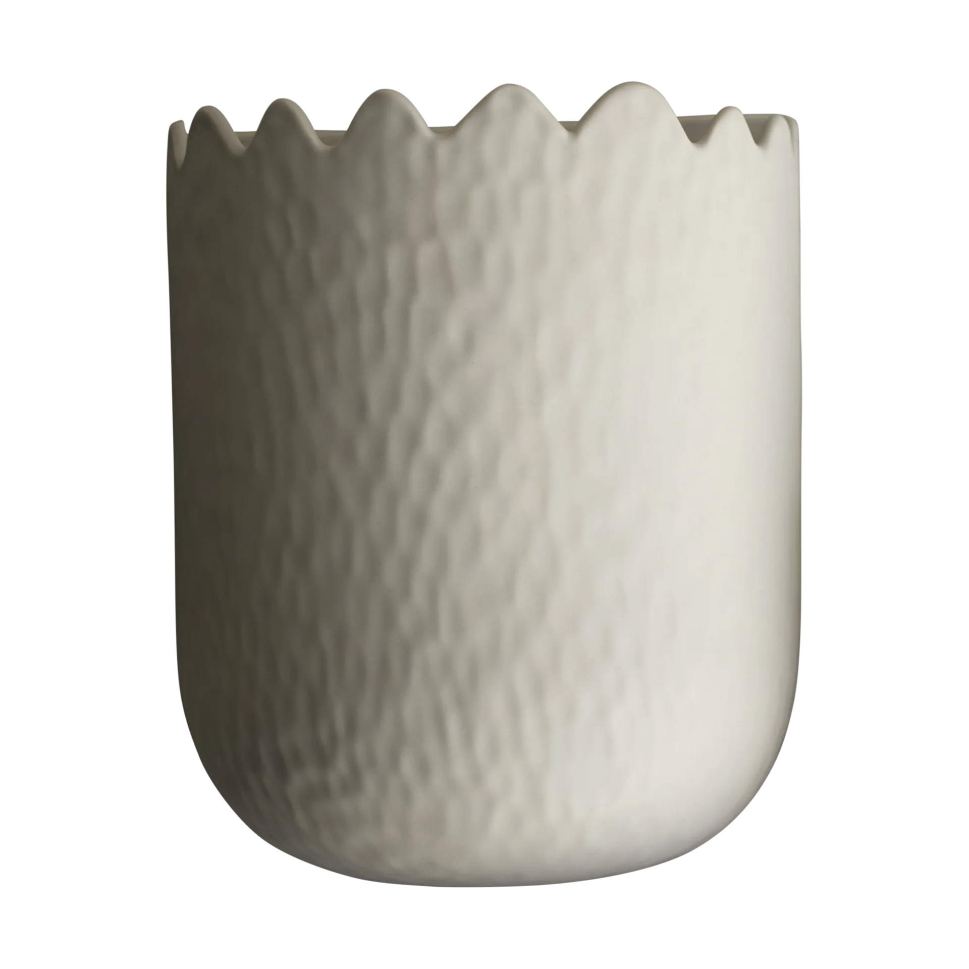 Doniczka ścienna Flowery 24 cm, Creme DBKD