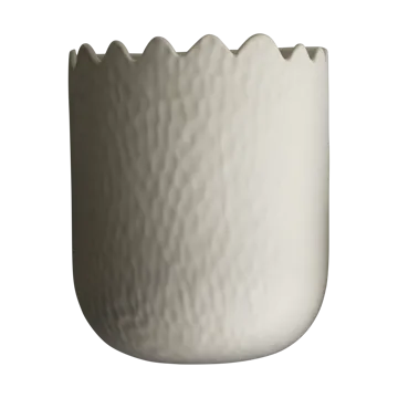 Doniczka ścienna Flowery 24 cm - Creme - DBKD