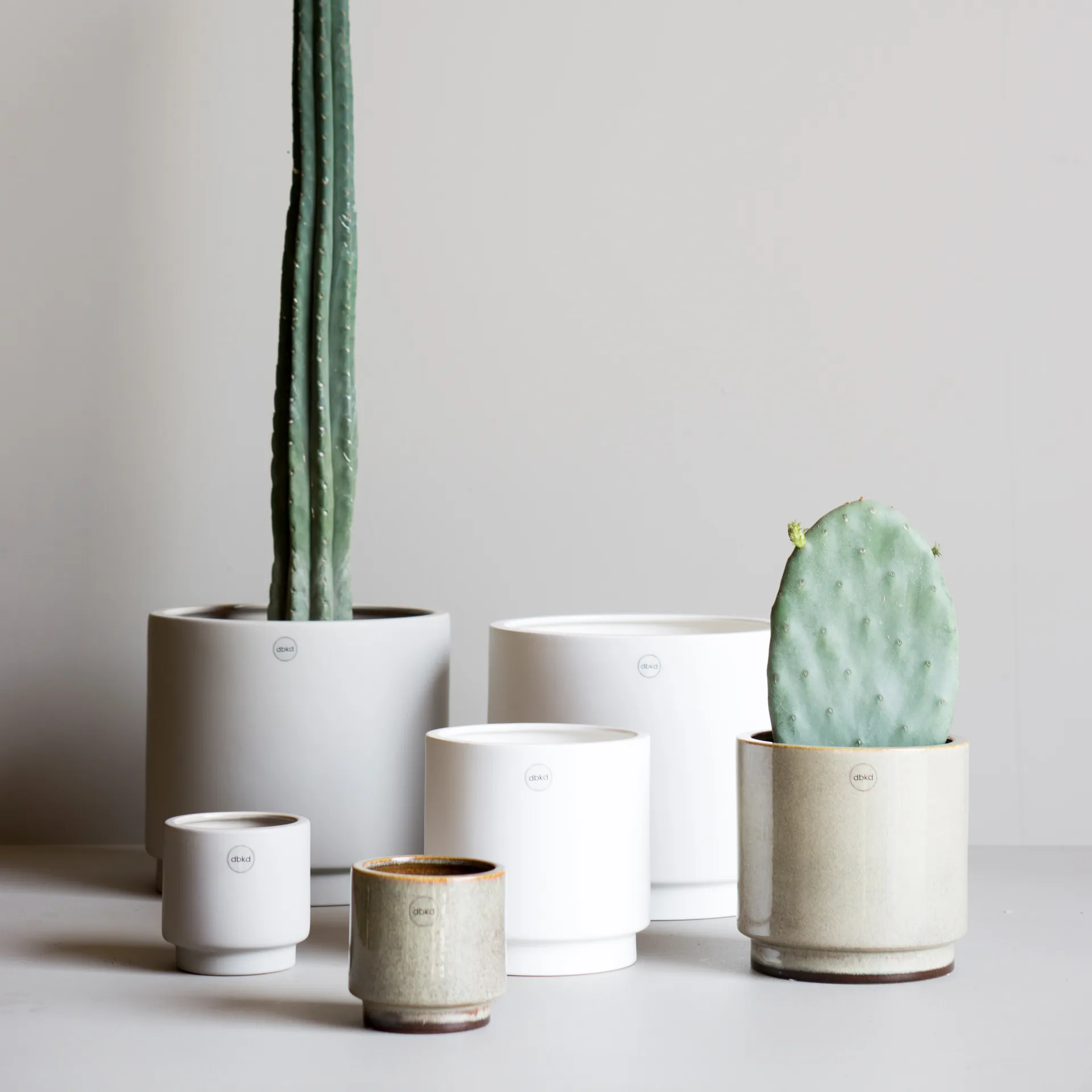 Doniczka Solid white, Średni ø16 cm DBKD