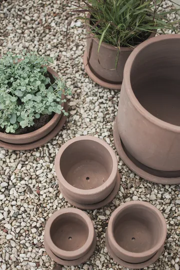 Doniczka Terra - Brown, Ø16x16 cm - DBKD