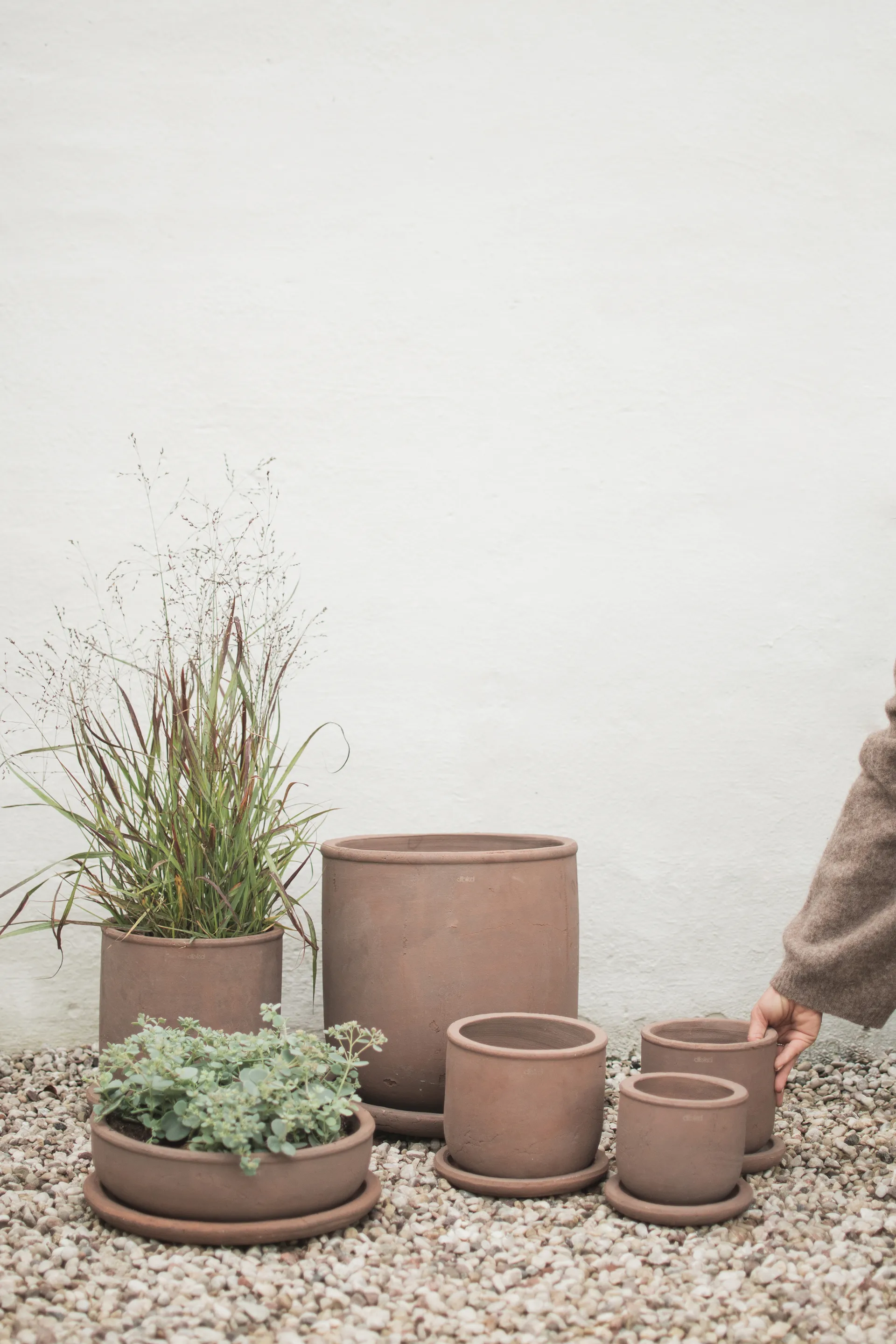 Doniczka Terra, Brown, Ø16x16 cm DBKD