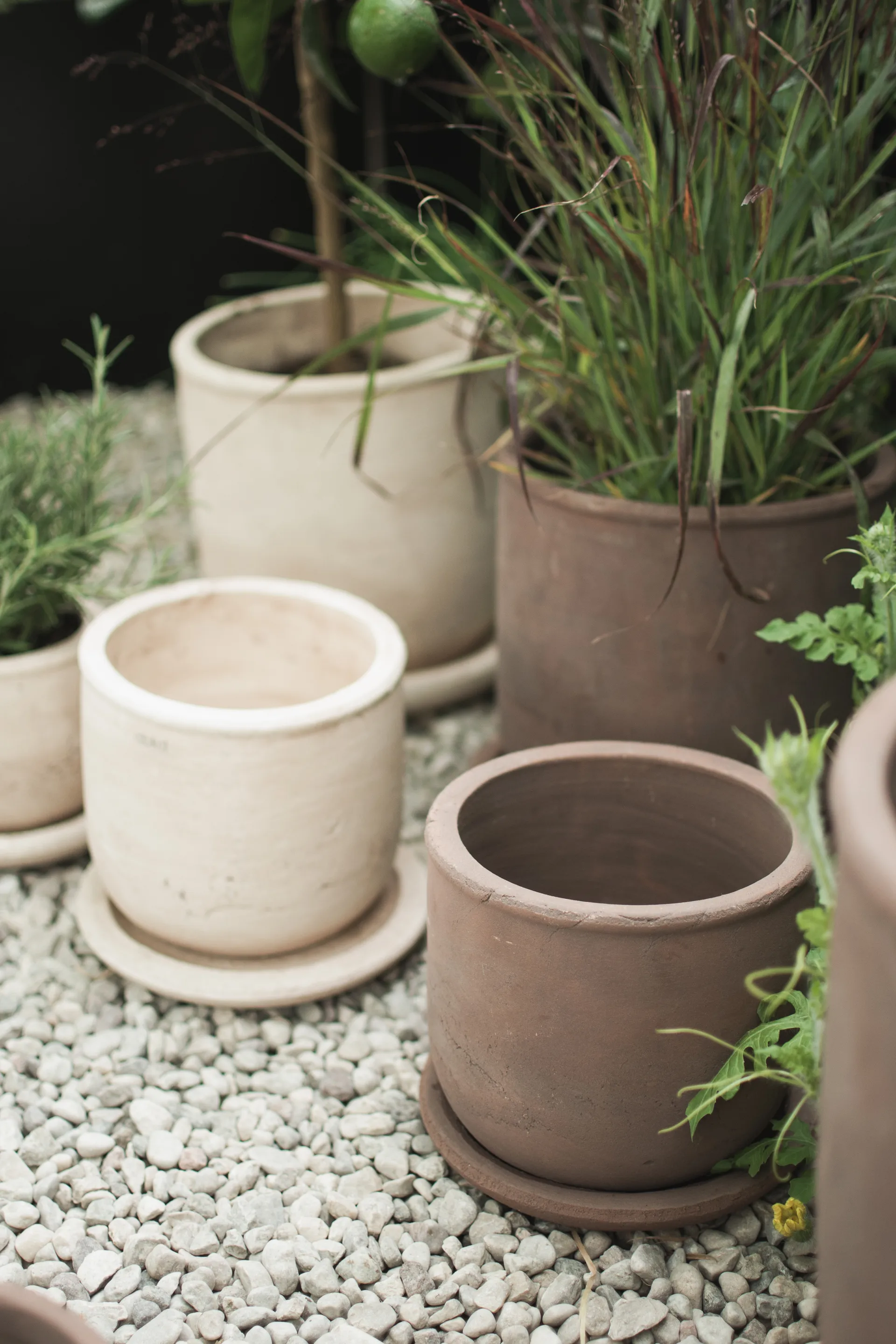 Doniczka Terra, Brown, Ø18x18 cm DBKD