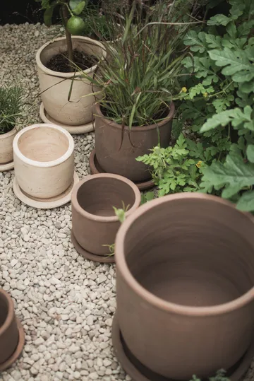 Doniczka Terra - Brown, Ø23x26 cm - DBKD