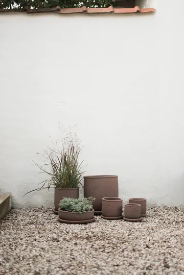 Doniczka Terra - Brown, Ø23x26 cm - DBKD