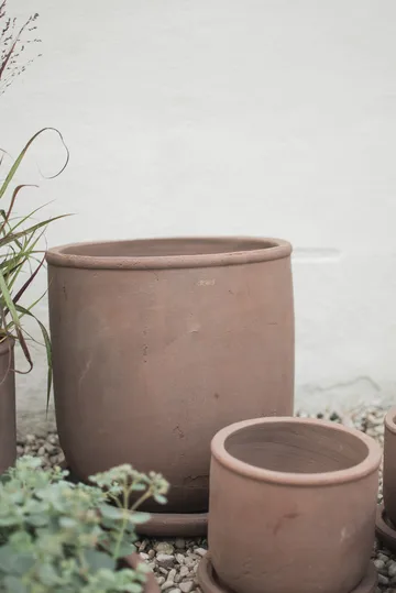 Doniczka Terra - Brown, Ø33x36 cm - DBKD