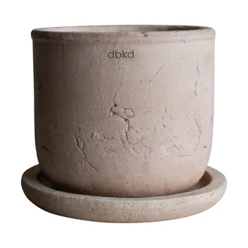 Doniczka Terra - Sand, Ø16x16 cm - DBKD