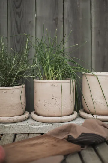 Doniczka Terra - Sand, Ø16x16 cm - DBKD