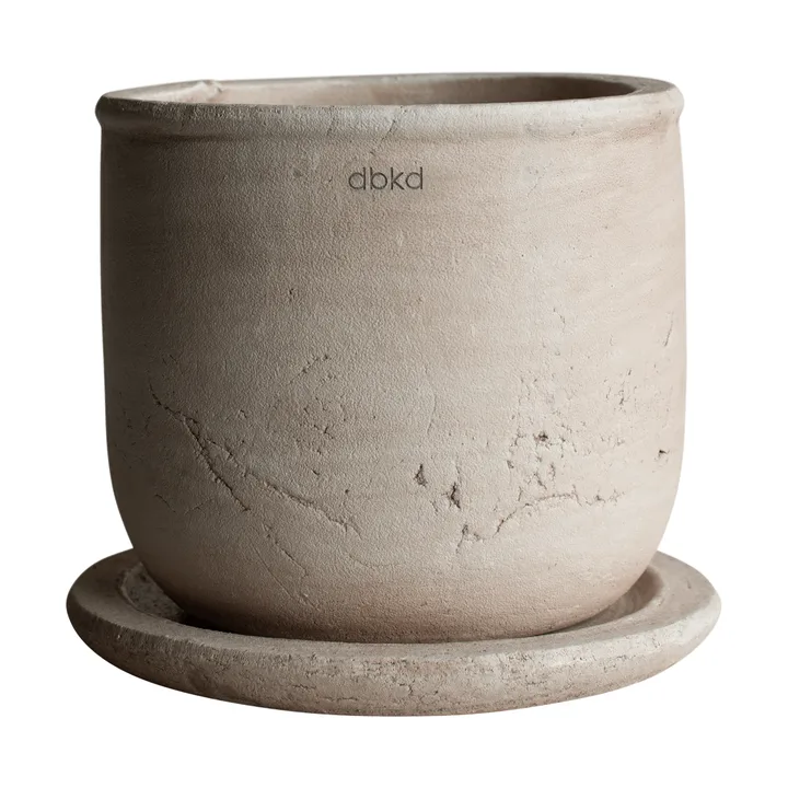 Doniczka Terra - Sand, Ø18x18 cm - DBKD