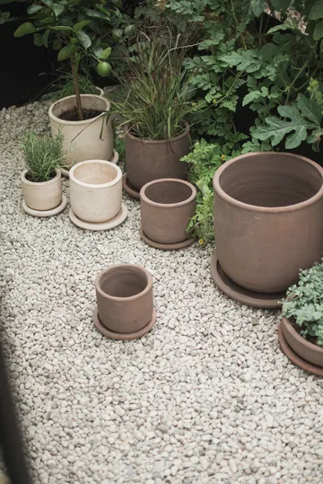 Doniczka Terra - Sand, Ø18x18 cm - DBKD