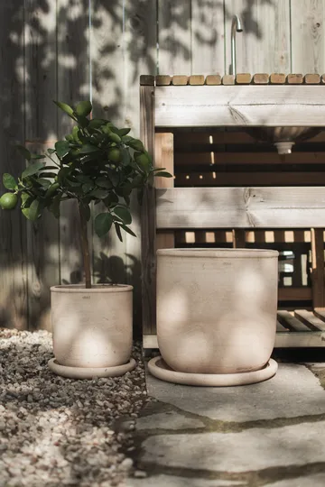 Doniczka Terra - Sand, Ø23x26 cm - DBKD