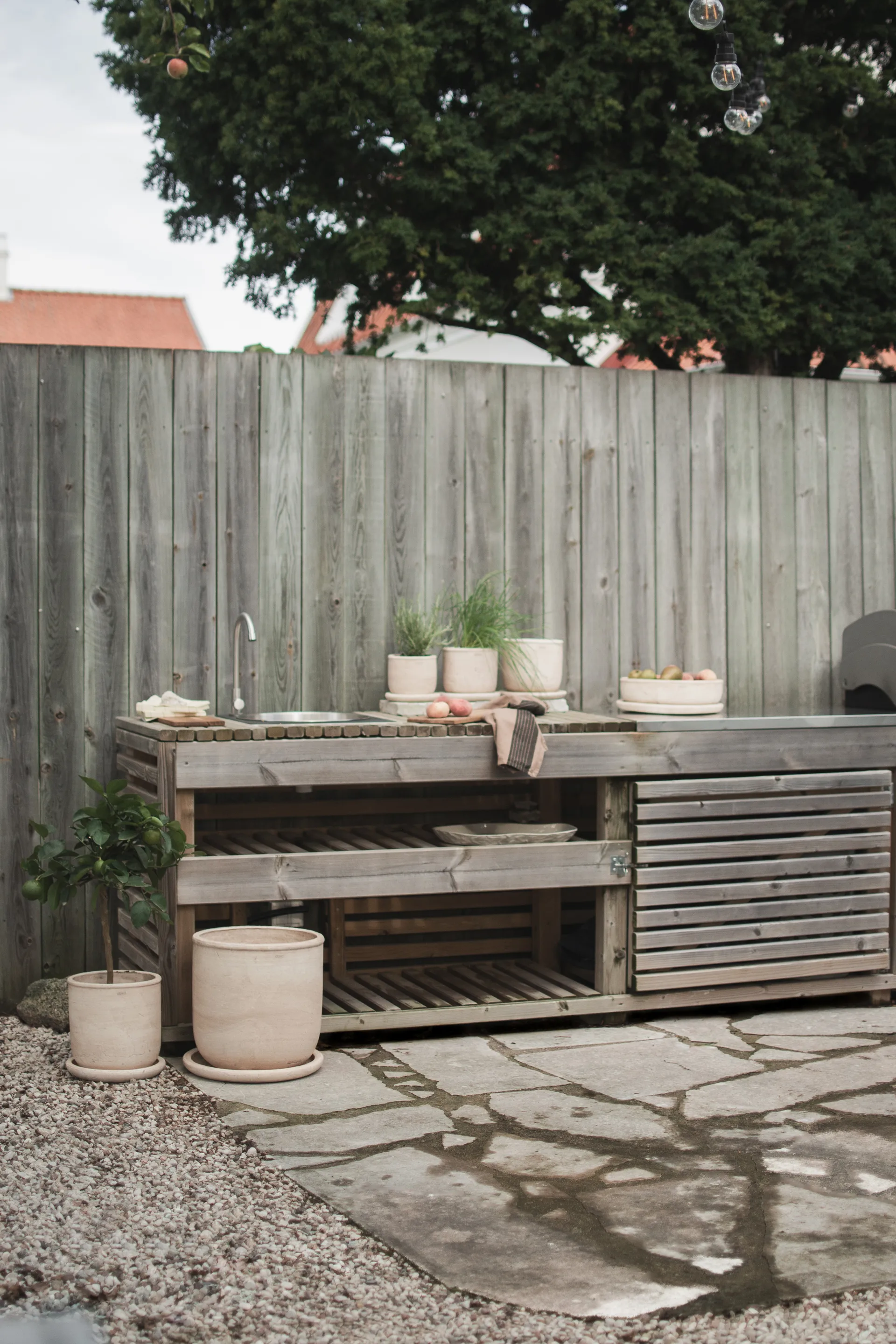 Doniczka Terra, Sand, Ø23x26 cm DBKD