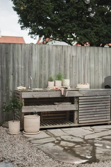 Doniczka Terra - Sand, Ø23x26 cm - DBKD