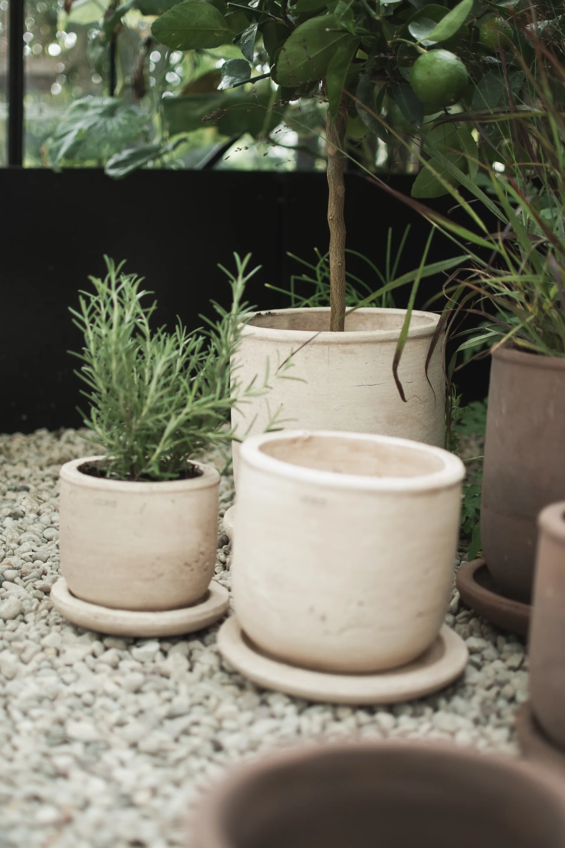 Doniczka Terra, Sand, Ø23x26 cm DBKD