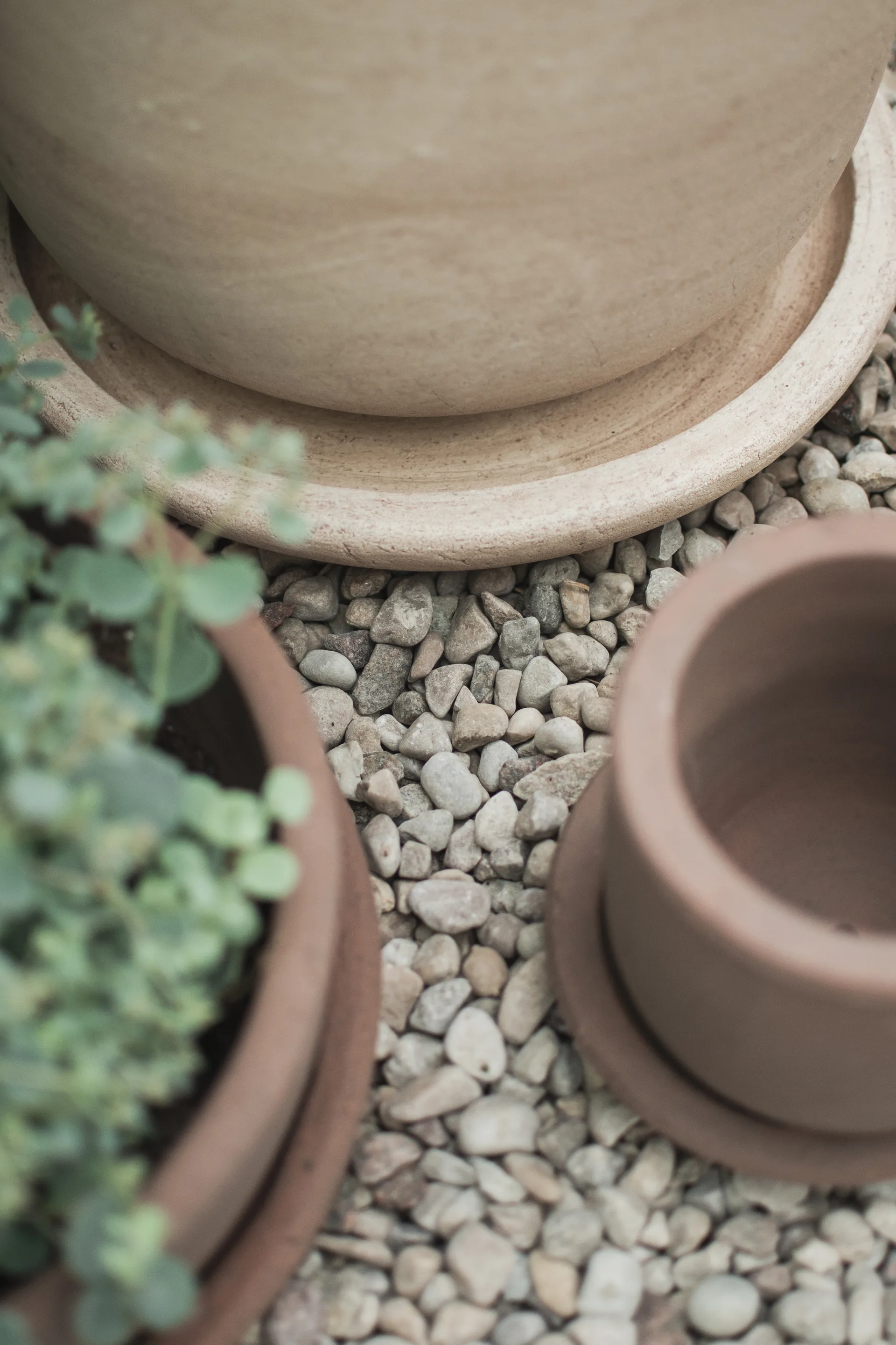 Doniczka Terra, Sand, Ø33x36 cm DBKD