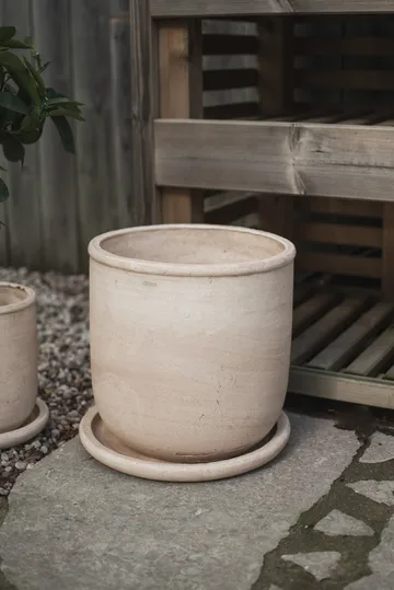 Doniczka Terra - Sand, Ø33x36 cm - DBKD