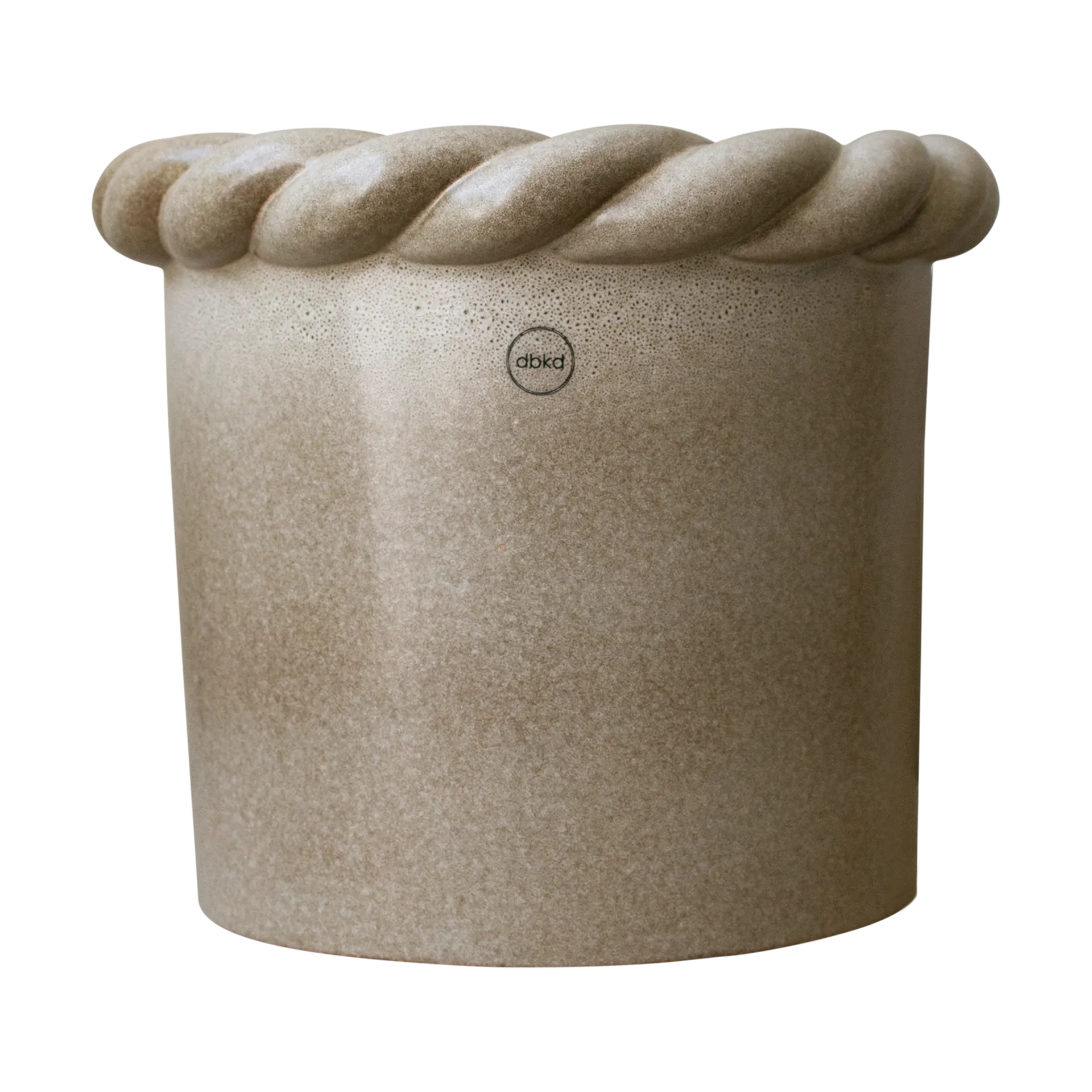 Doniczka Twine Ø22 cm, Beige DBKD