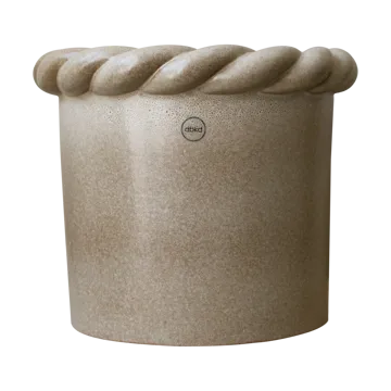 Doniczka Twine Ø22 cm - Beige - DBKD