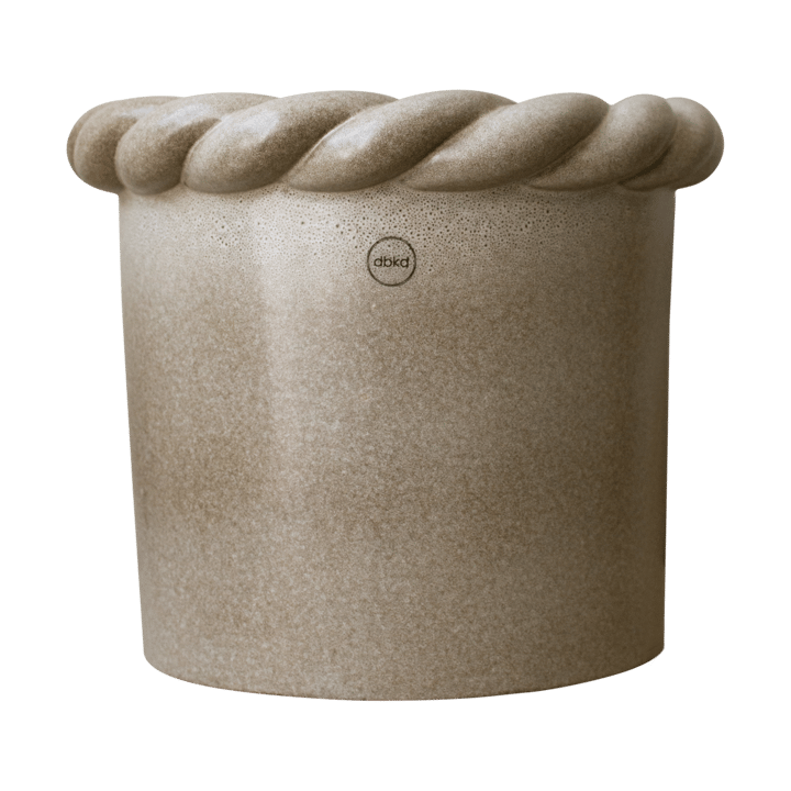 Doniczka Twine Ø22 cm - Beige - DBKD