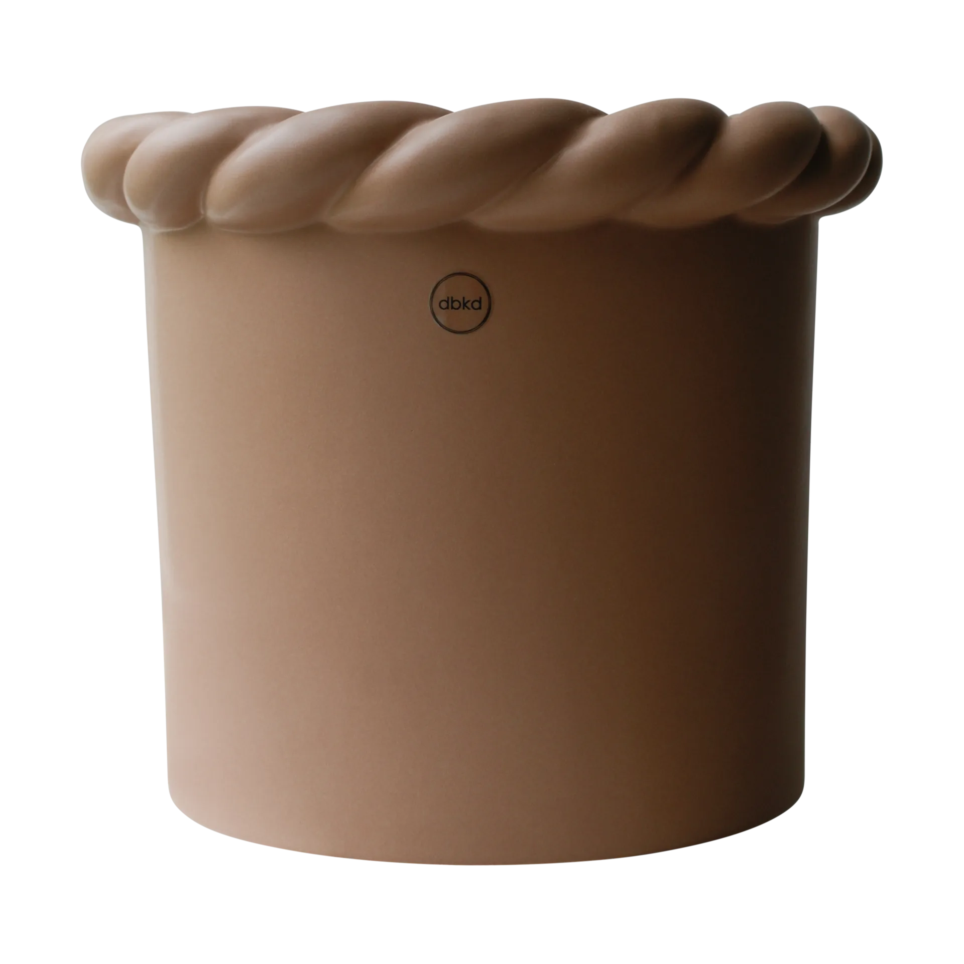 Doniczka Twine Ø22 cm, Nougat DBKD