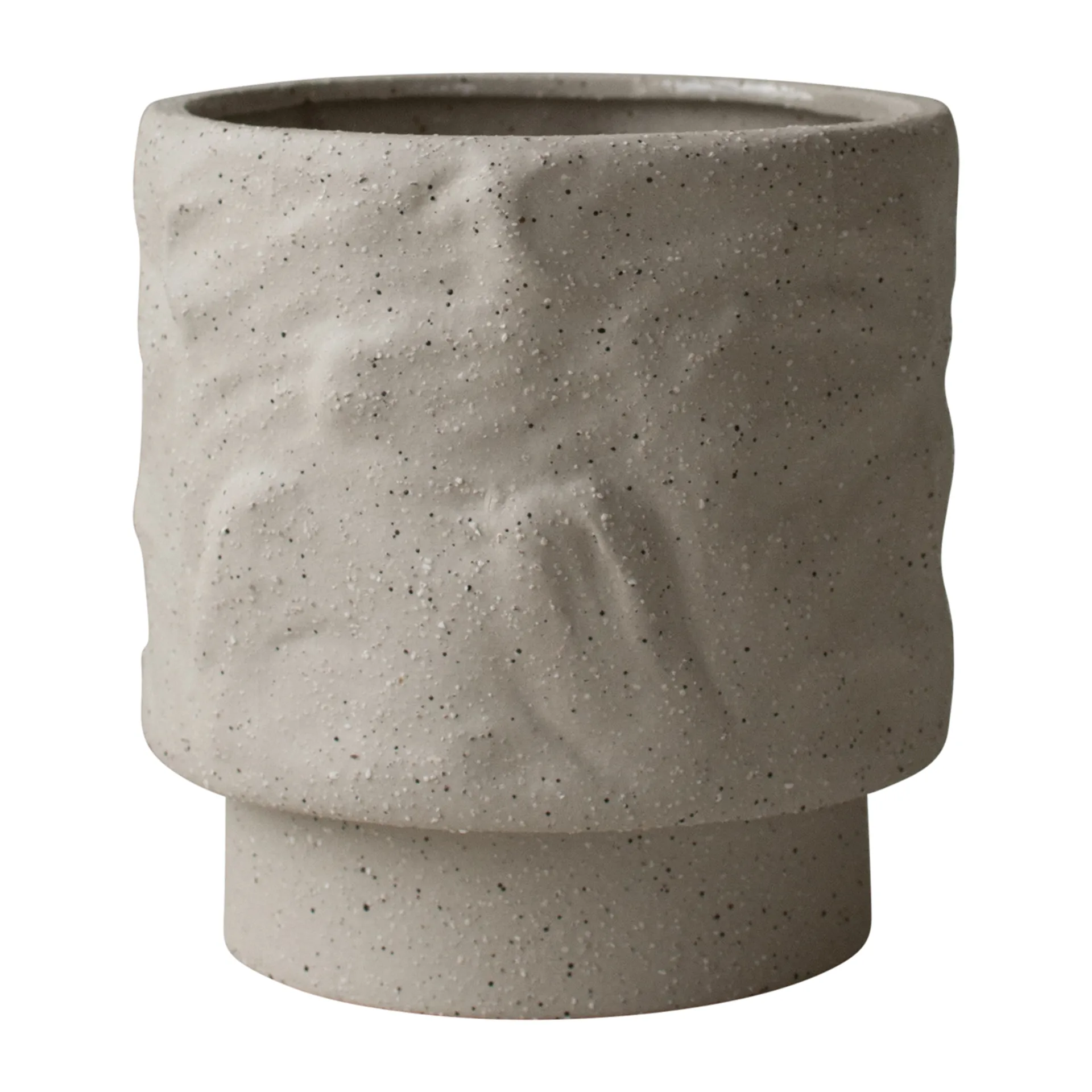 Flow doniczka Ø15 cm, Piaskowy DBKD