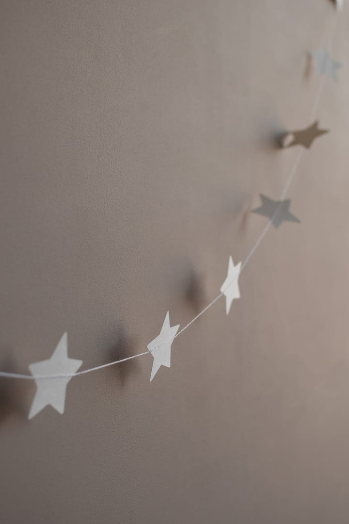 Girlanda Garland Gwiazda, White DBKD