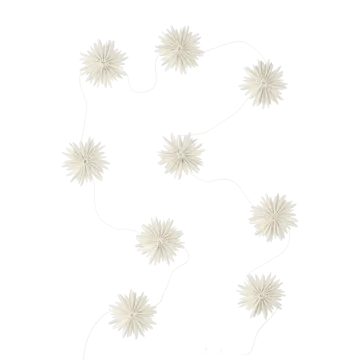 Girlanda Garland, Śnieżynka - White - DBKD