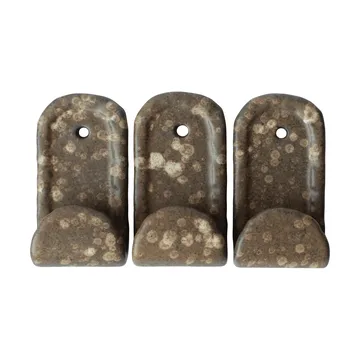 Haczyki Hook 3‑szt. - Brown dot - DBKD