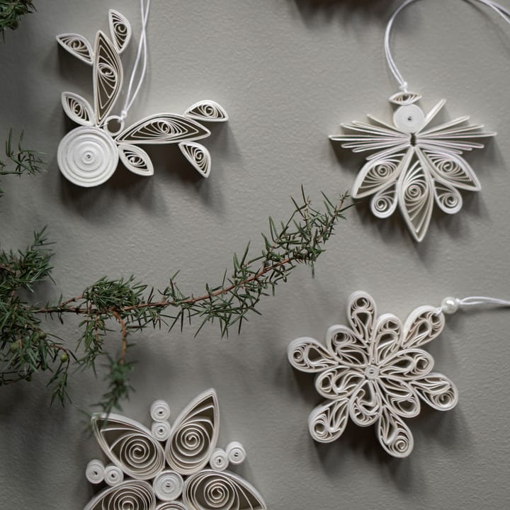 Light Flake płatek śniegu Biały, Mały Ø8 cm DBKD