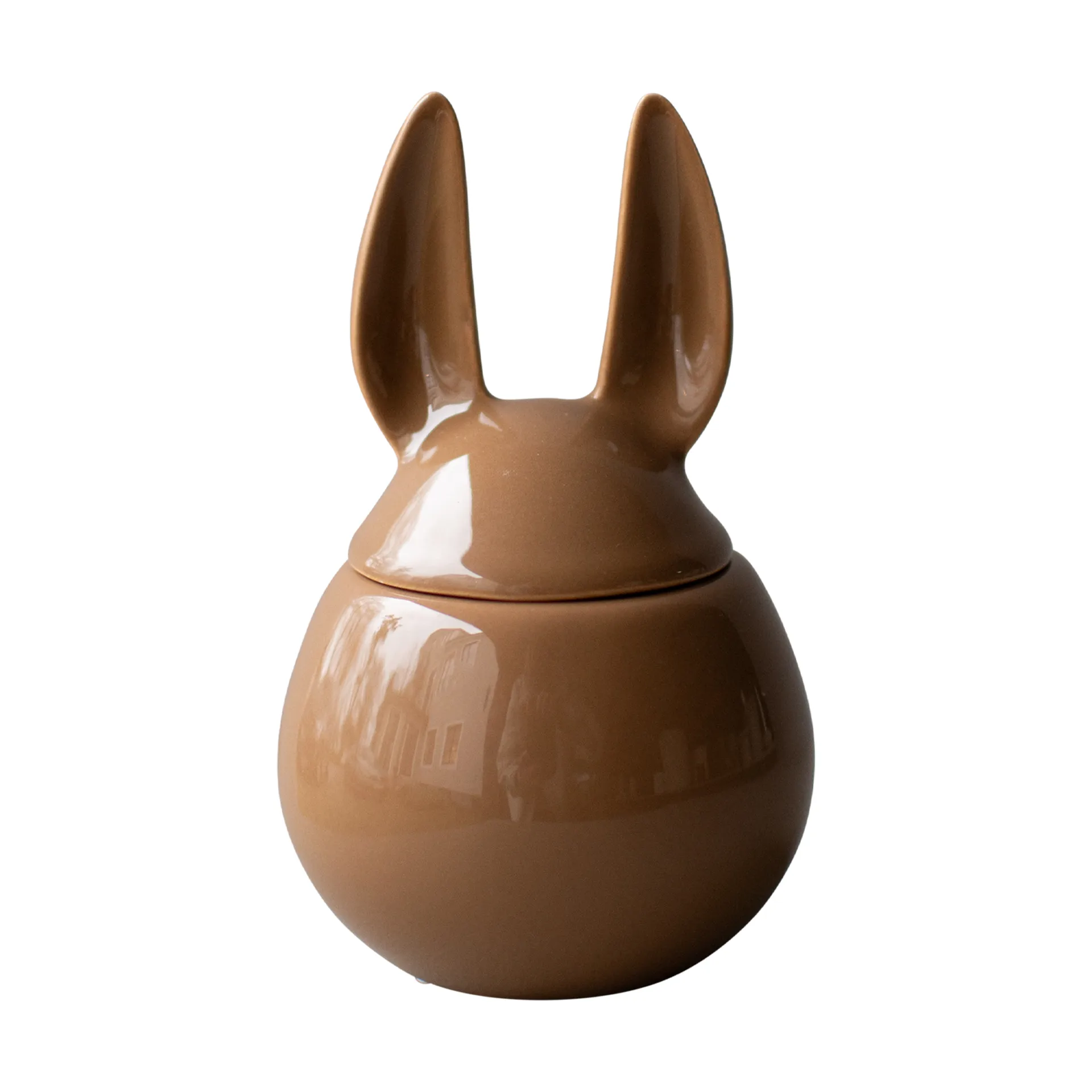 Mała miska DBKD Eating Rabbit, Shiny nougat DBKD