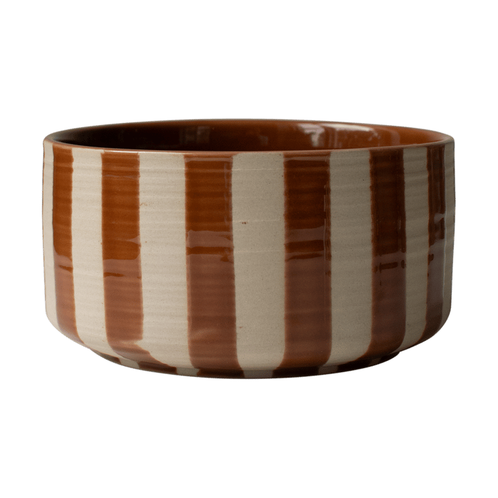 Misa dekoracyjna Line Ø16 cm - Stripe nougat - DBKD