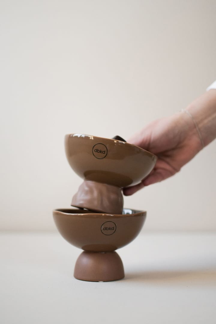 Miska Base Dome S Ø12 cm, Nougat DBKD