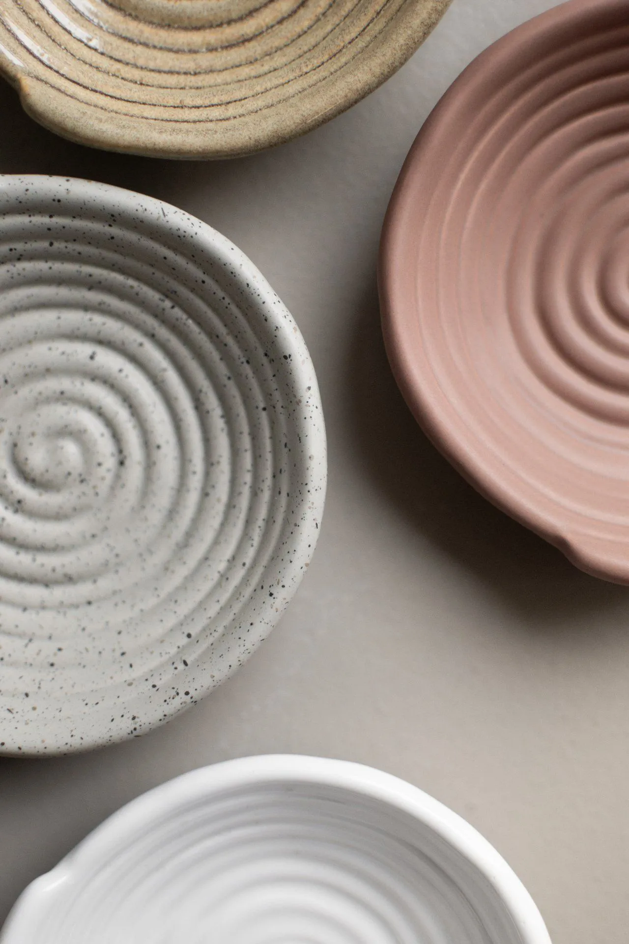 Miska Curl small Ø12 cm, Shiny white DBKD