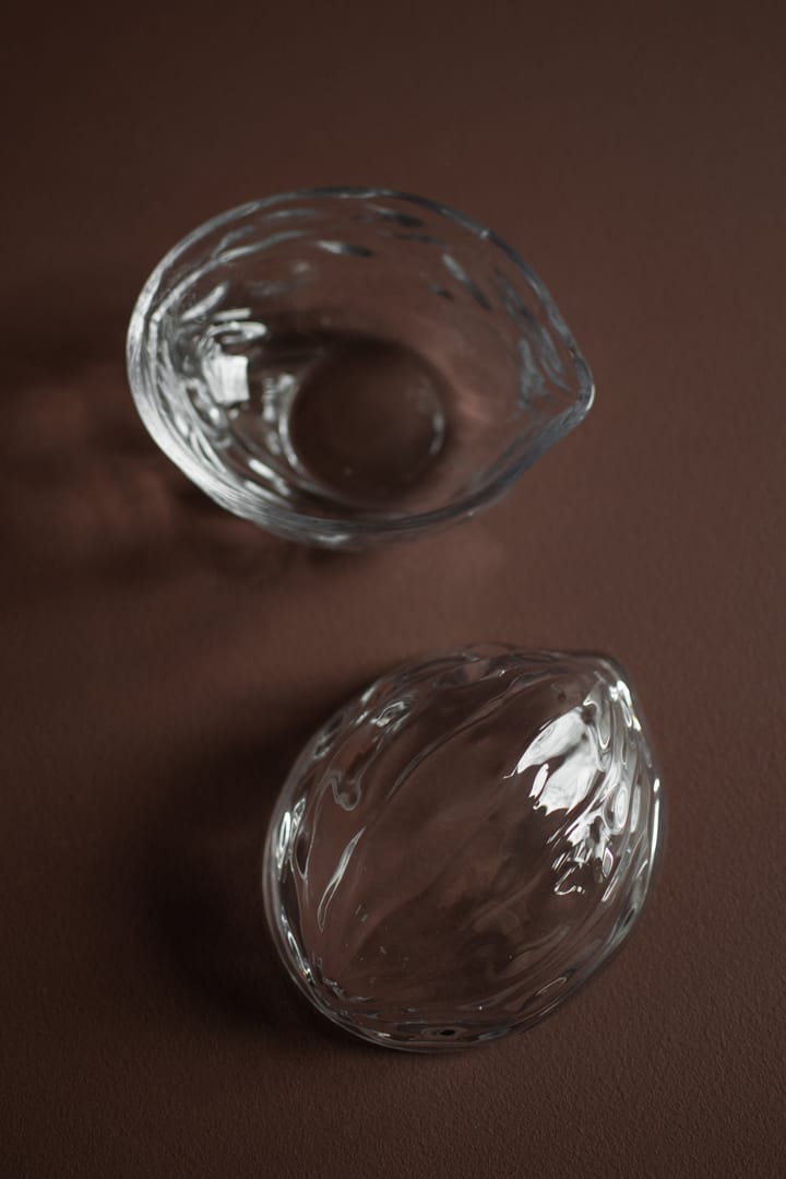 Miska z pokrywką Walnut, Clear DBKD