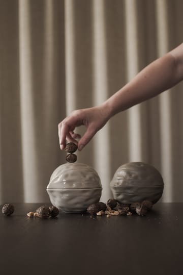 Miska z pokrywką Walnut - Shiny mole - DBKD