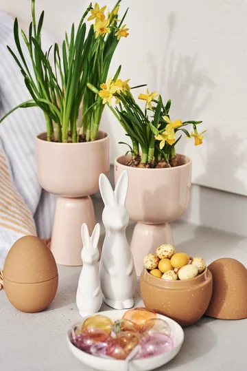 Ozdoba Swedish Rabbit large - White - DBKD