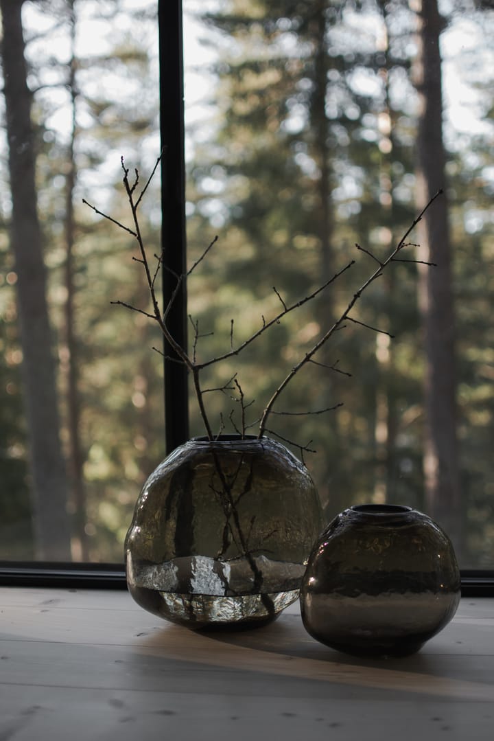 Pebble wazon brązowy, Liten Ø20 cm DBKD