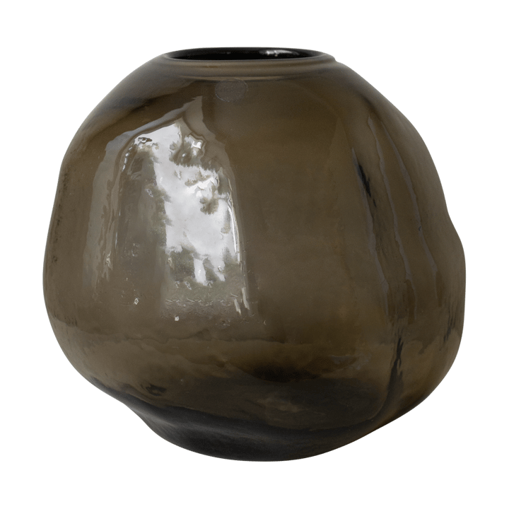 Pebble wazon brązowy - Stor Ø28 cm - DBKD