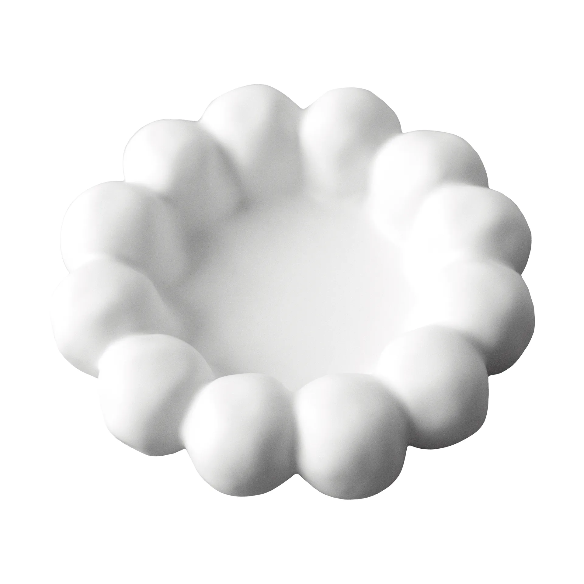 Podstawka na świecę Bright Ø17 cm, White DBKD