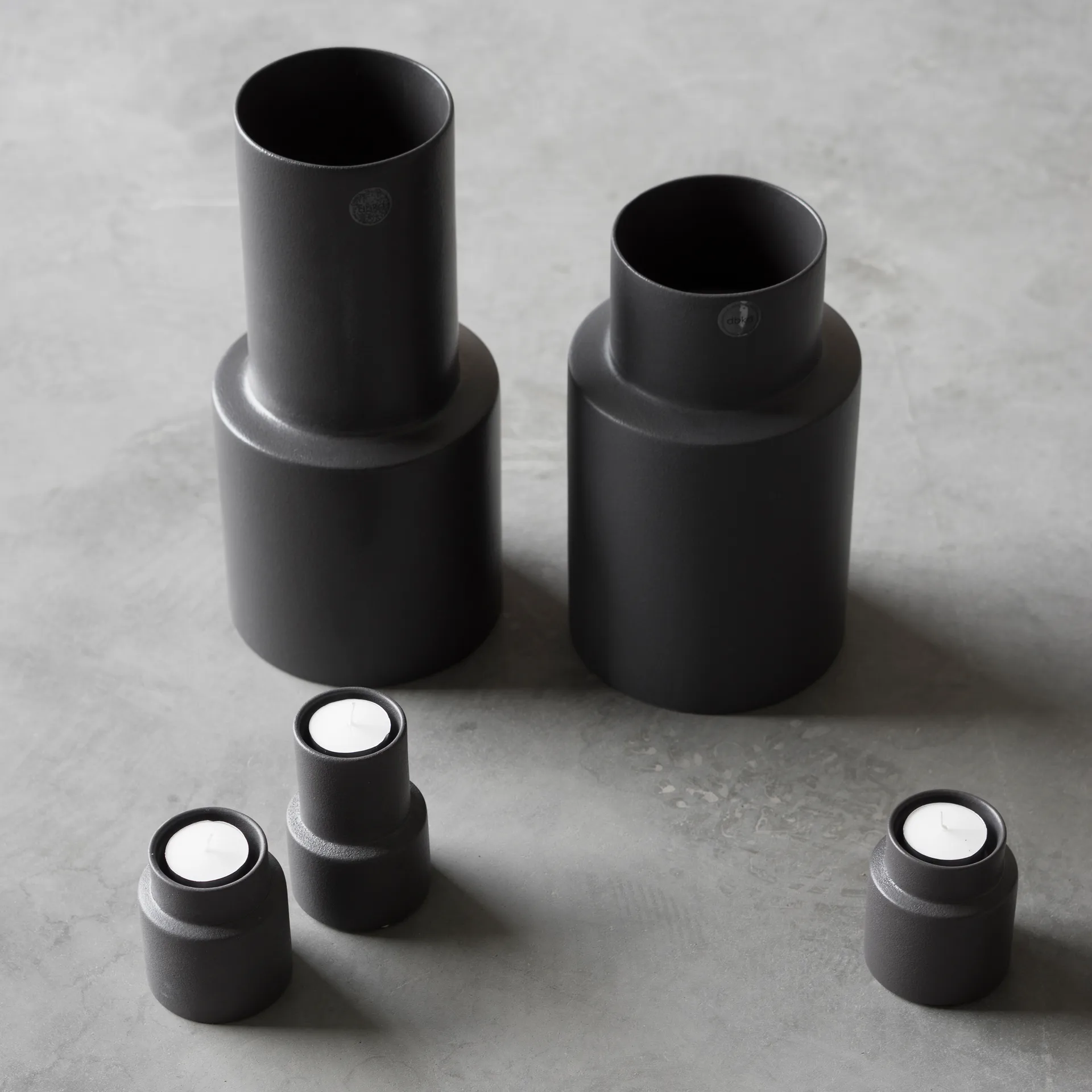 Podłużny lampion na świecę mały, Iron DBKD