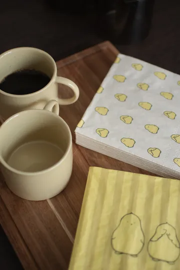 Serwetki Chubby chicken, 20 szt. - Yellow, 33x33 cm - DBKD