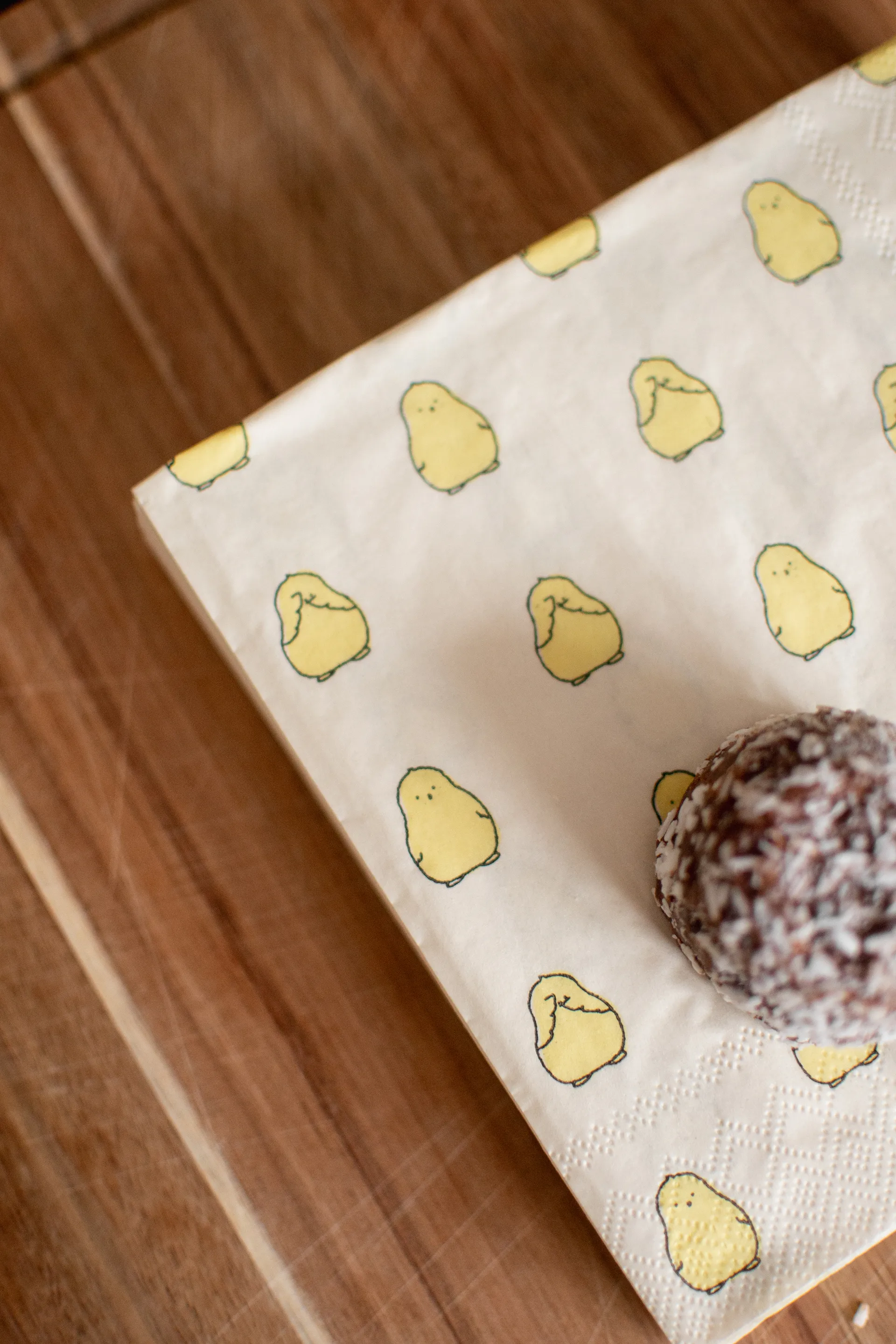 Serwetki Chubby chicken, 20 szt., Yellow, 33x33 cm DBKD