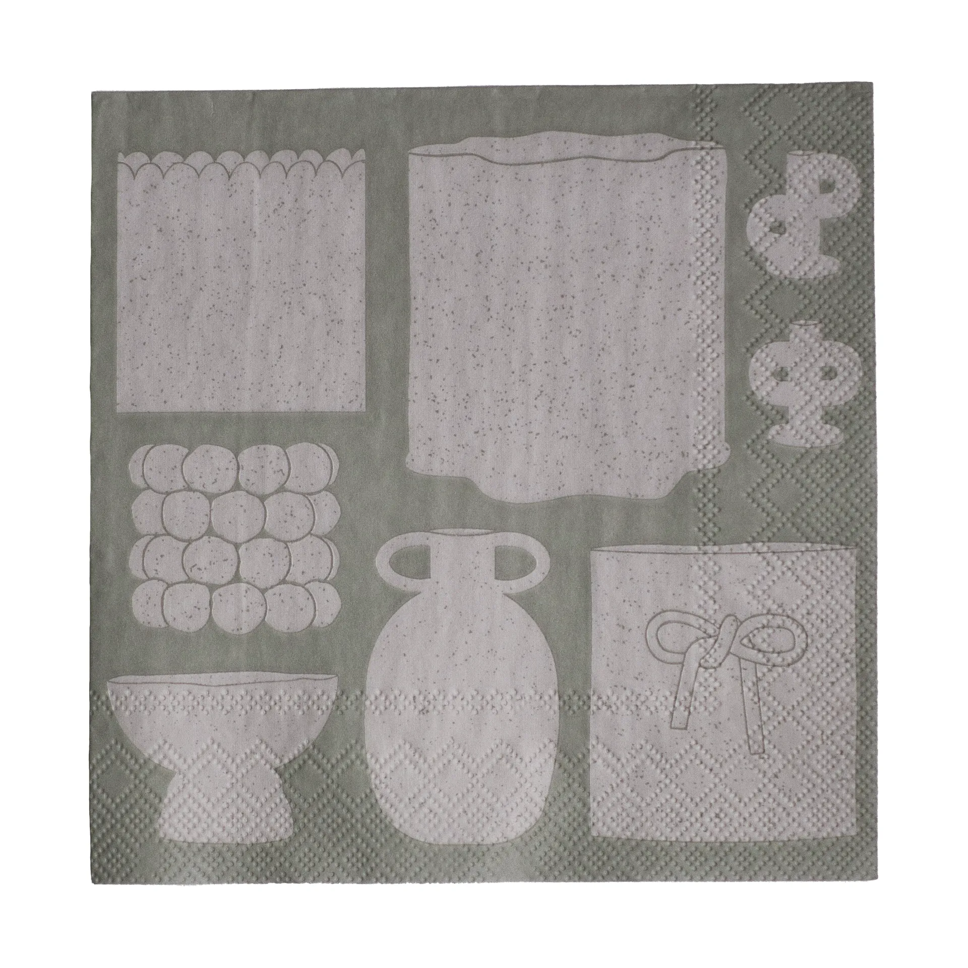 Serwetki papierowe Illustration 33x33 cm 2 szt.
, Beige DBKD