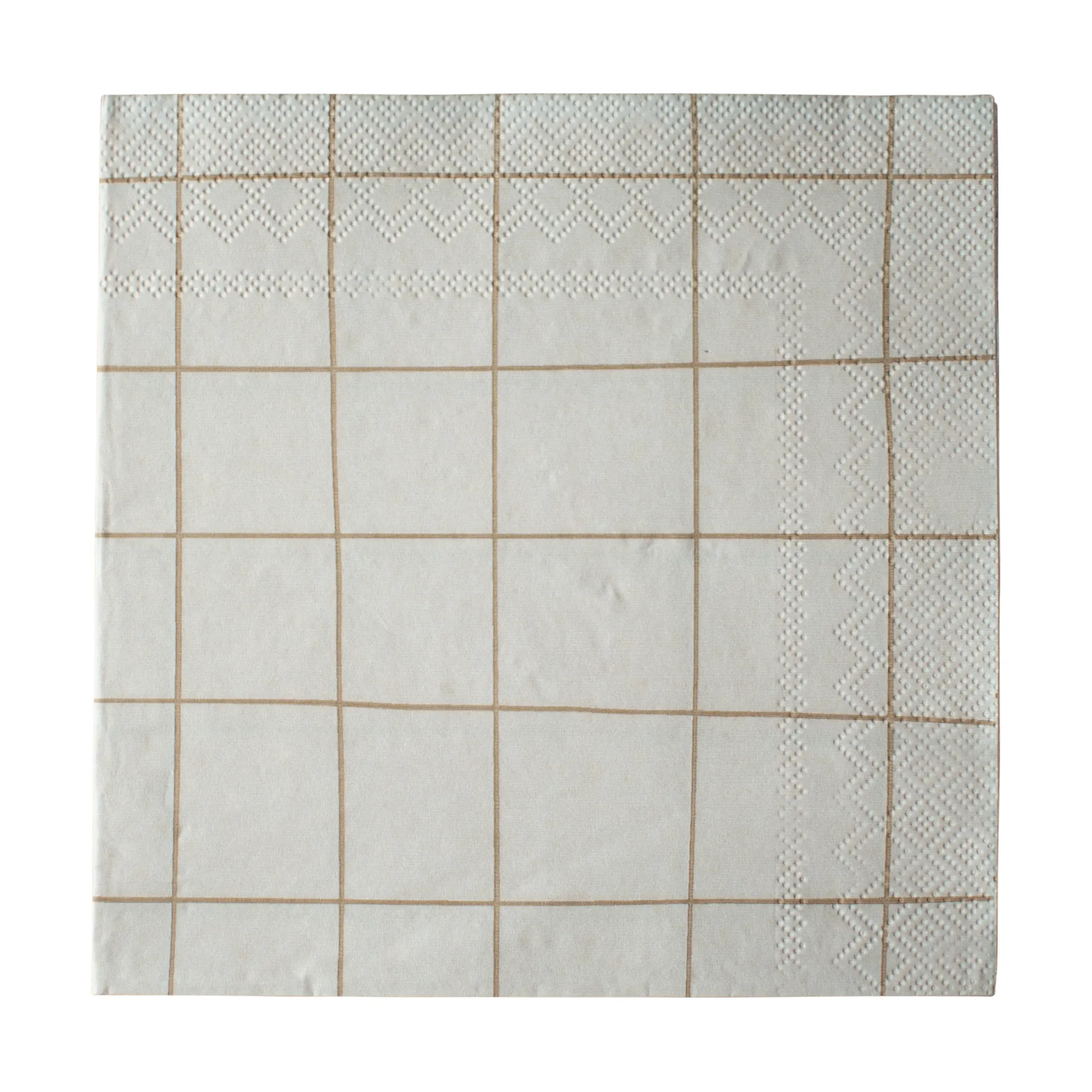 Serwetki papierowe Square 33x33 cm, 20 szt., Creme DBKD