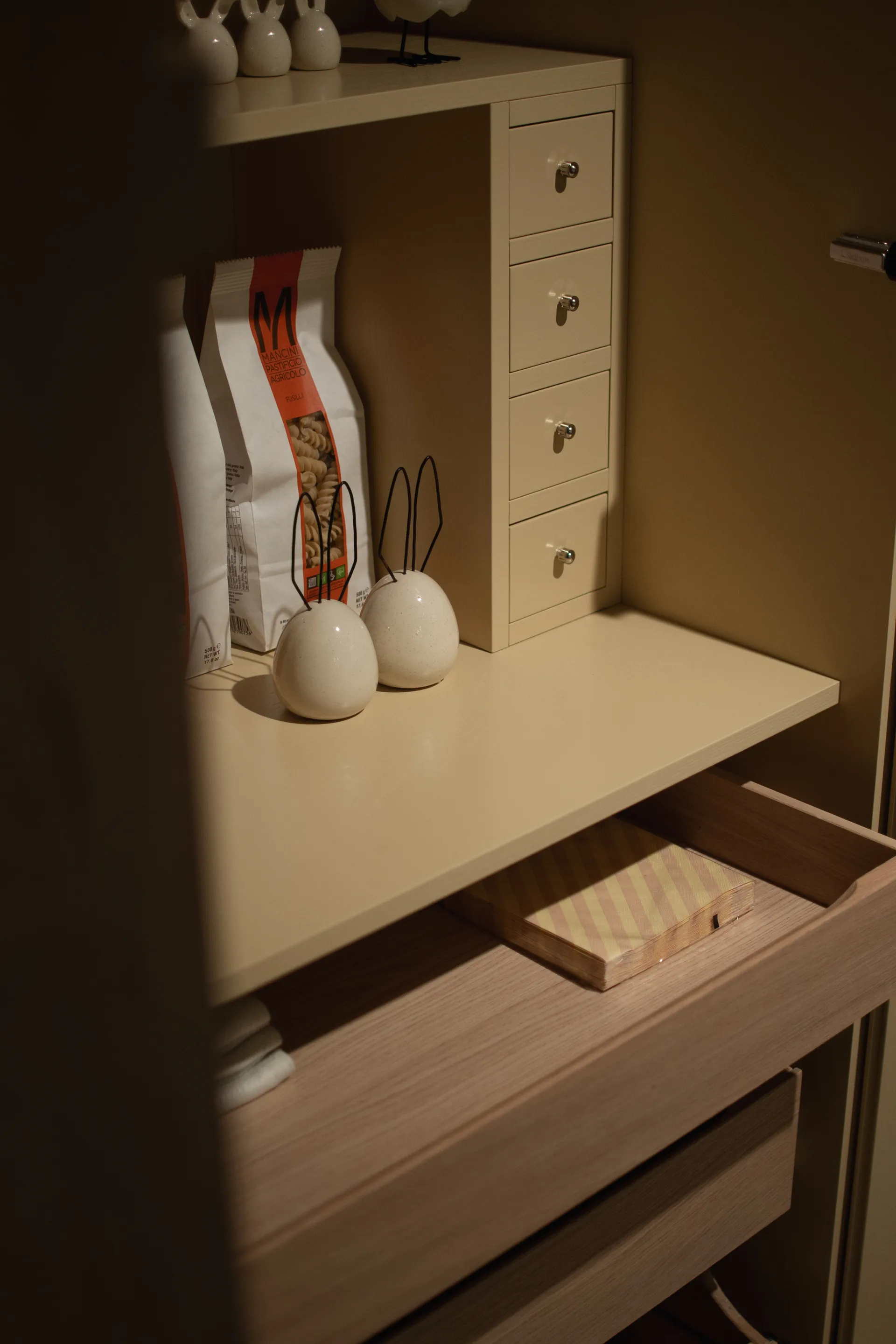 Serwetki papierowe Stripe 33x33 cm, 20 szt., Yellow DBKD