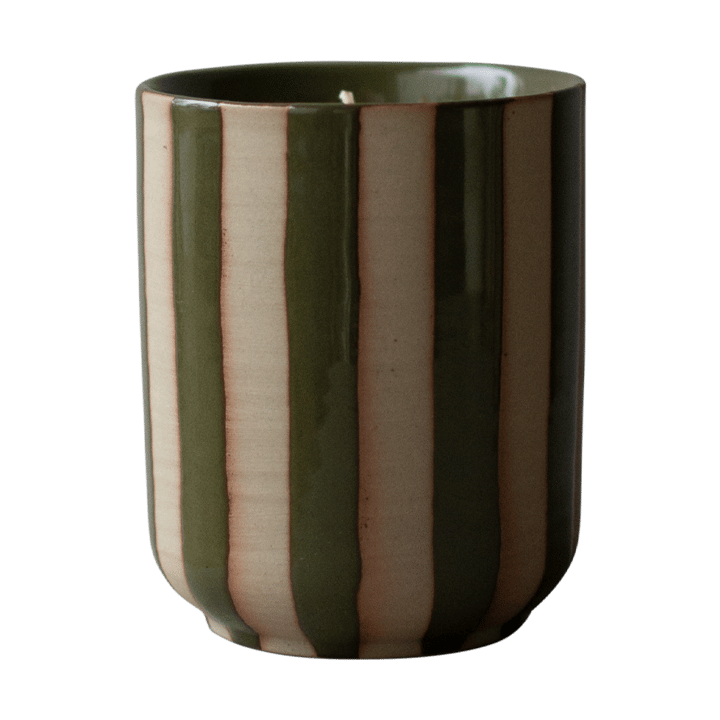 Świeca zapachowa Burn 60 h - Stripe green - DBKD